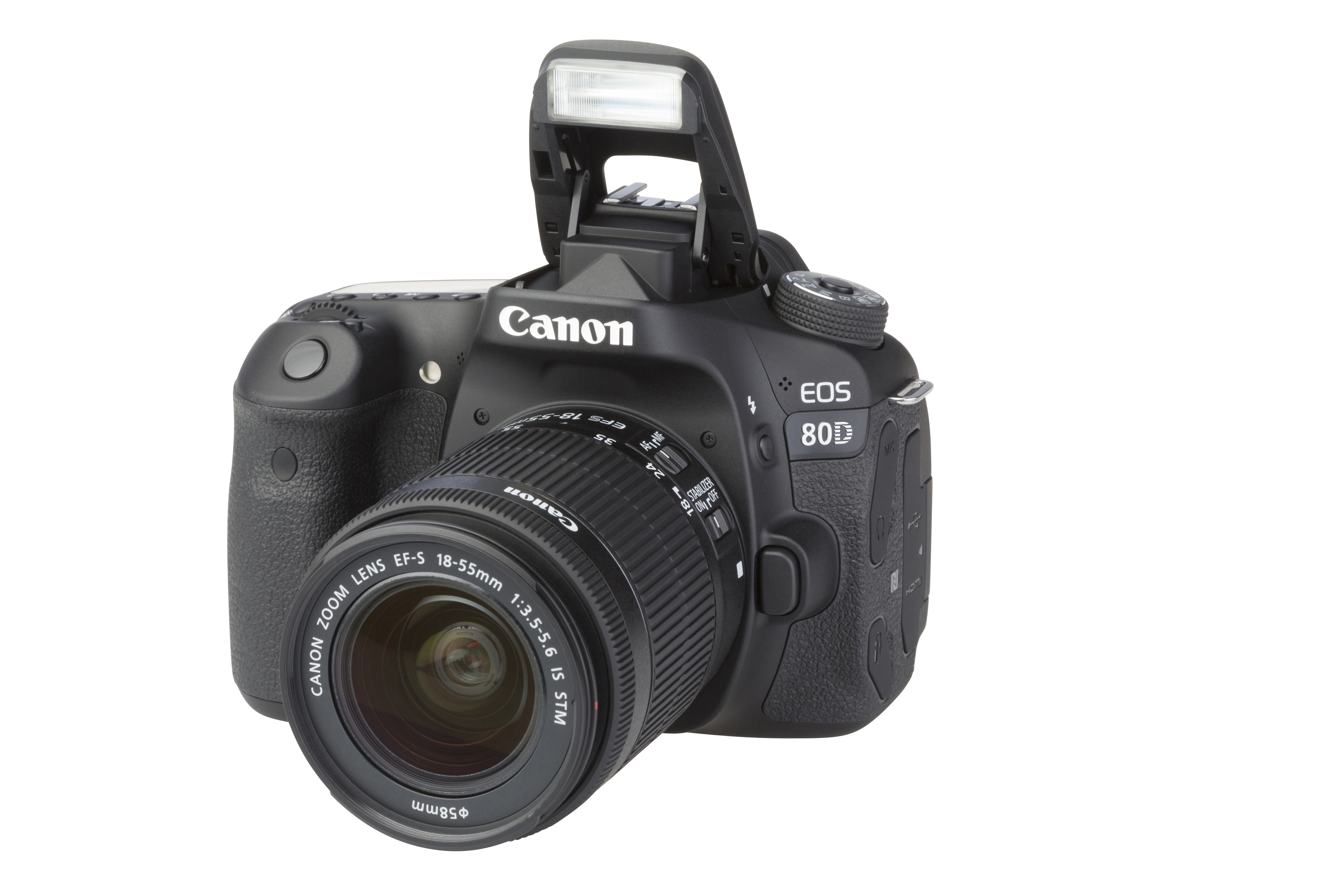 Produit Canon EOS 80D + EF-S 18-55mm 1:3.5-5.6 IS STM - FRC
