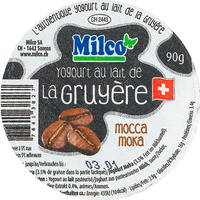 Milco - yogourt au lait de la Gruyère